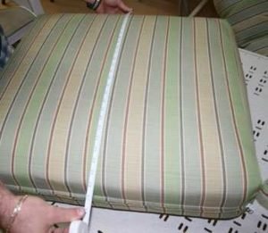 Measure Patio Cushion Seat Depth