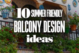 10 Summer Friendly Balcony Design Ideas