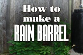 HowToMakeARainBarrel