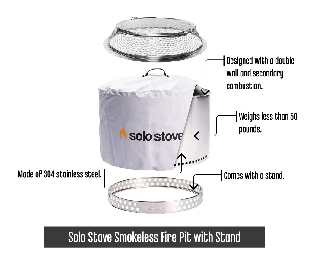 SoloStoveSmokelessFirePitWithStand