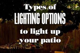 TypesOfLightingOptionsToLitUpYourPatio