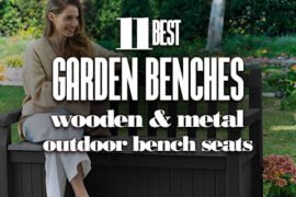ElevenBestGardenBenchesWoodenAndMetalOutdoorBenchSeats