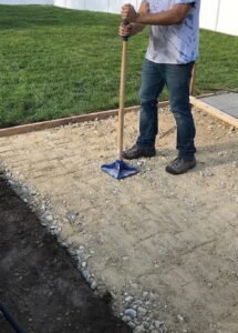 install a paver patio
