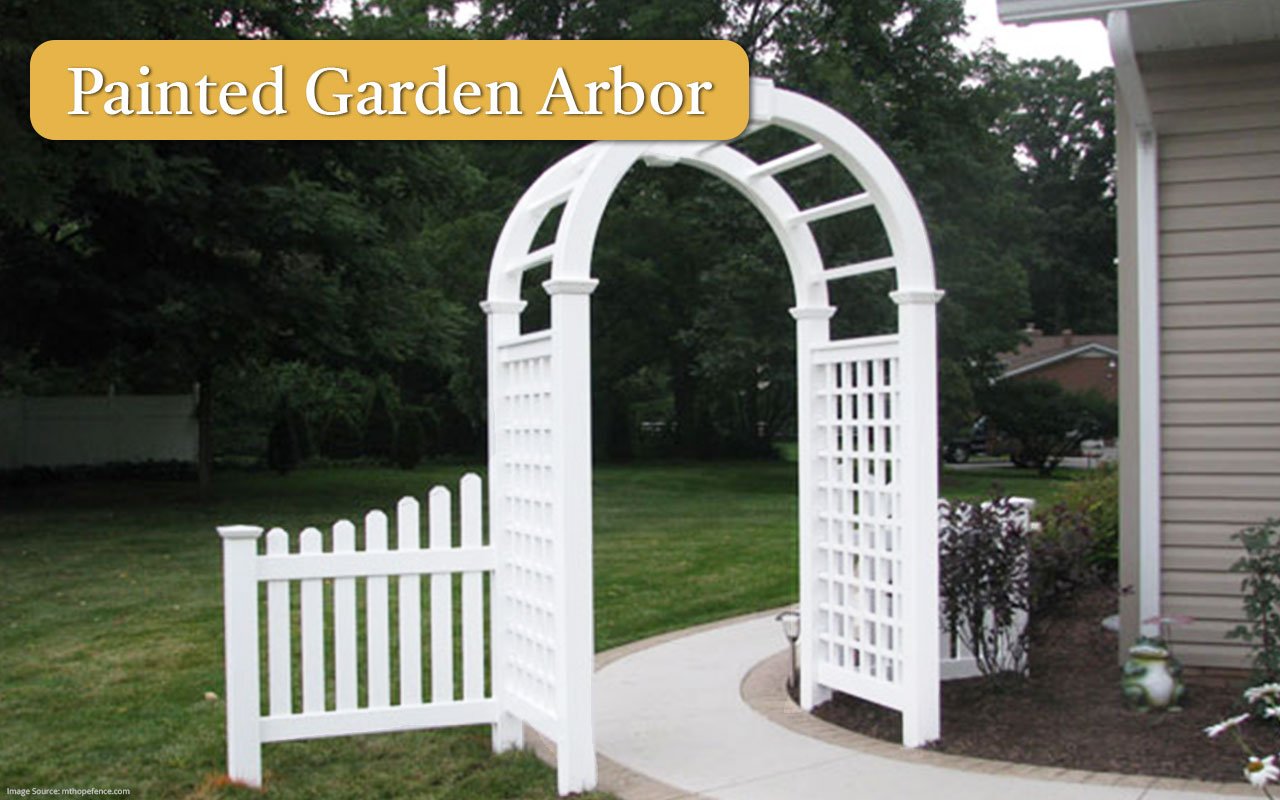 14 -Painted-Garden-Arbor