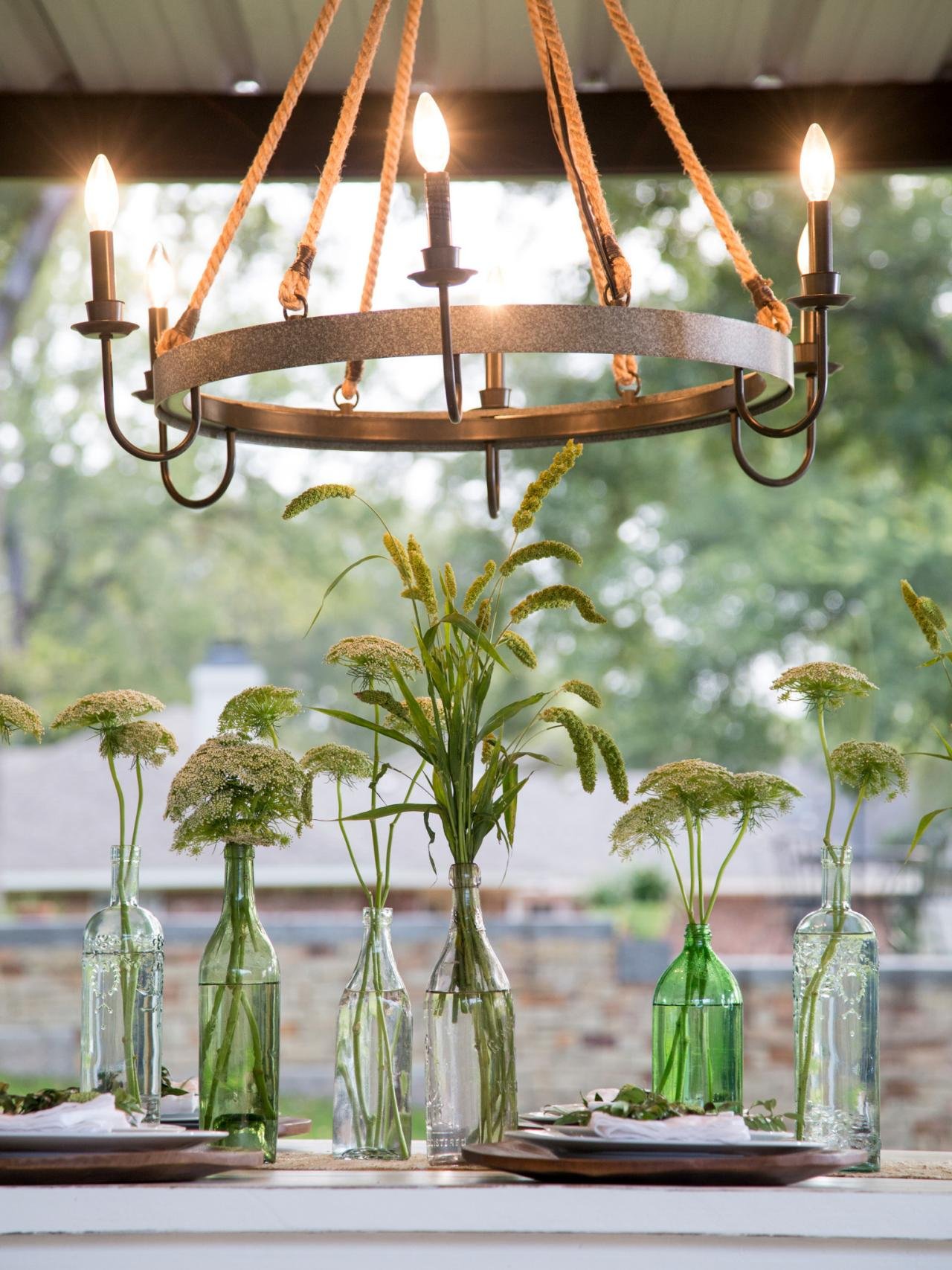 De-Electrify a Chandelier for Outdoor Usage