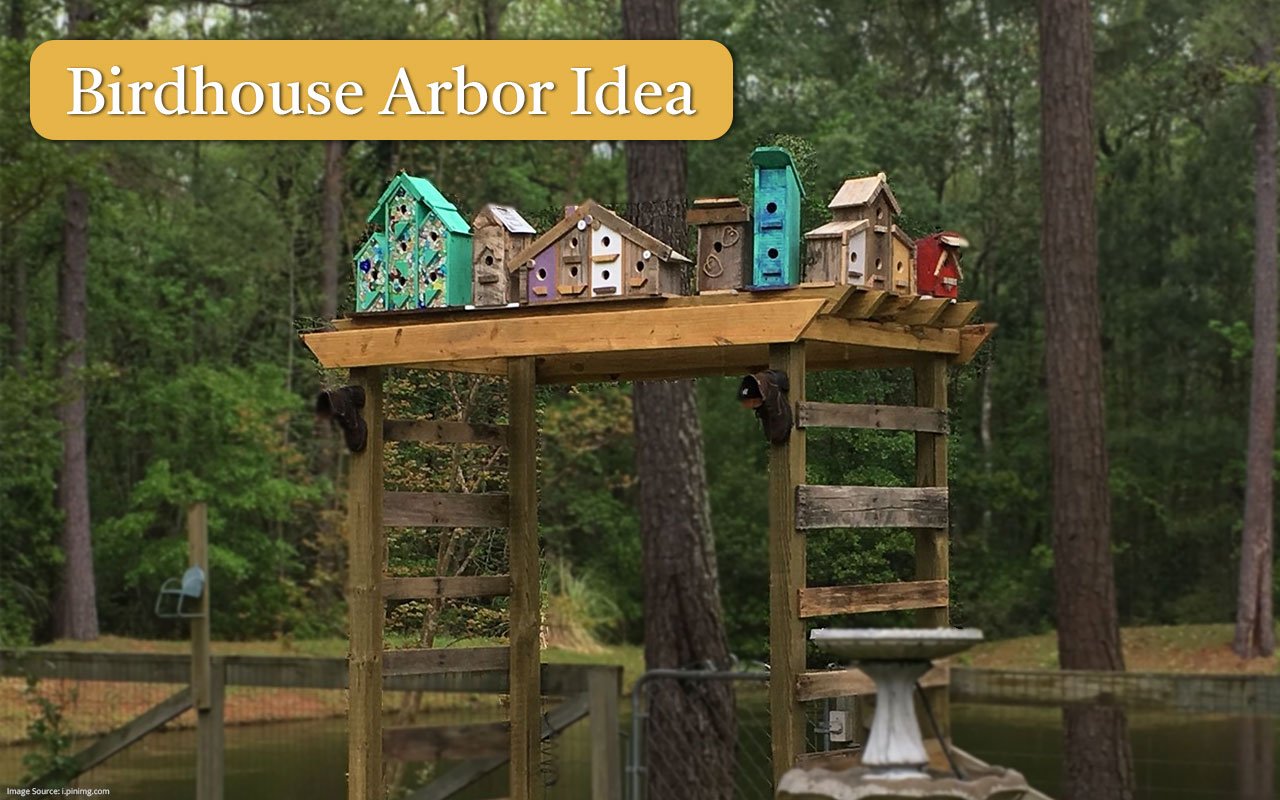 16 -Birdhouse-Arbor-Idea